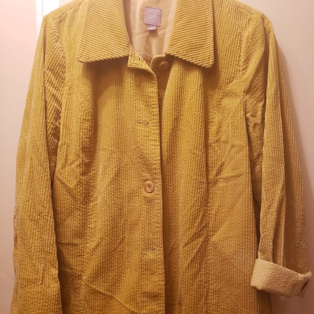 Mustard JJill Corduroy Jacket